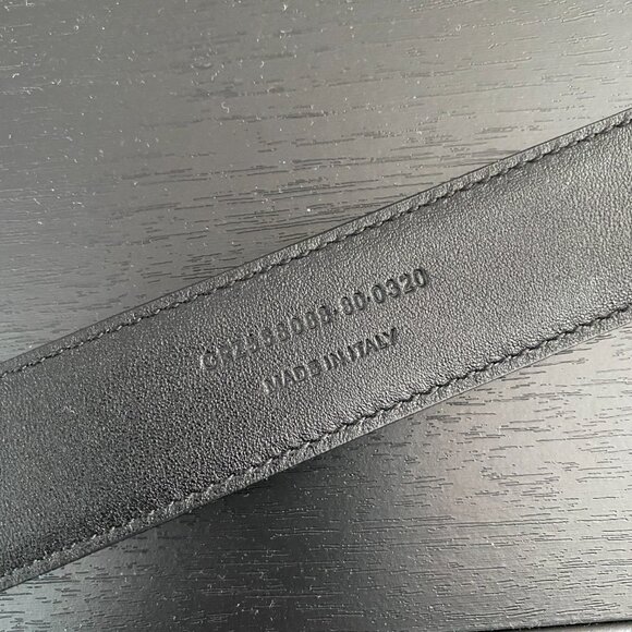 YSL Belt in Smooth Calfskin Black - Picture 5 of 8